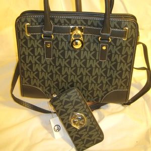 Wendy Keen Tote Bag with Wallet, NWT